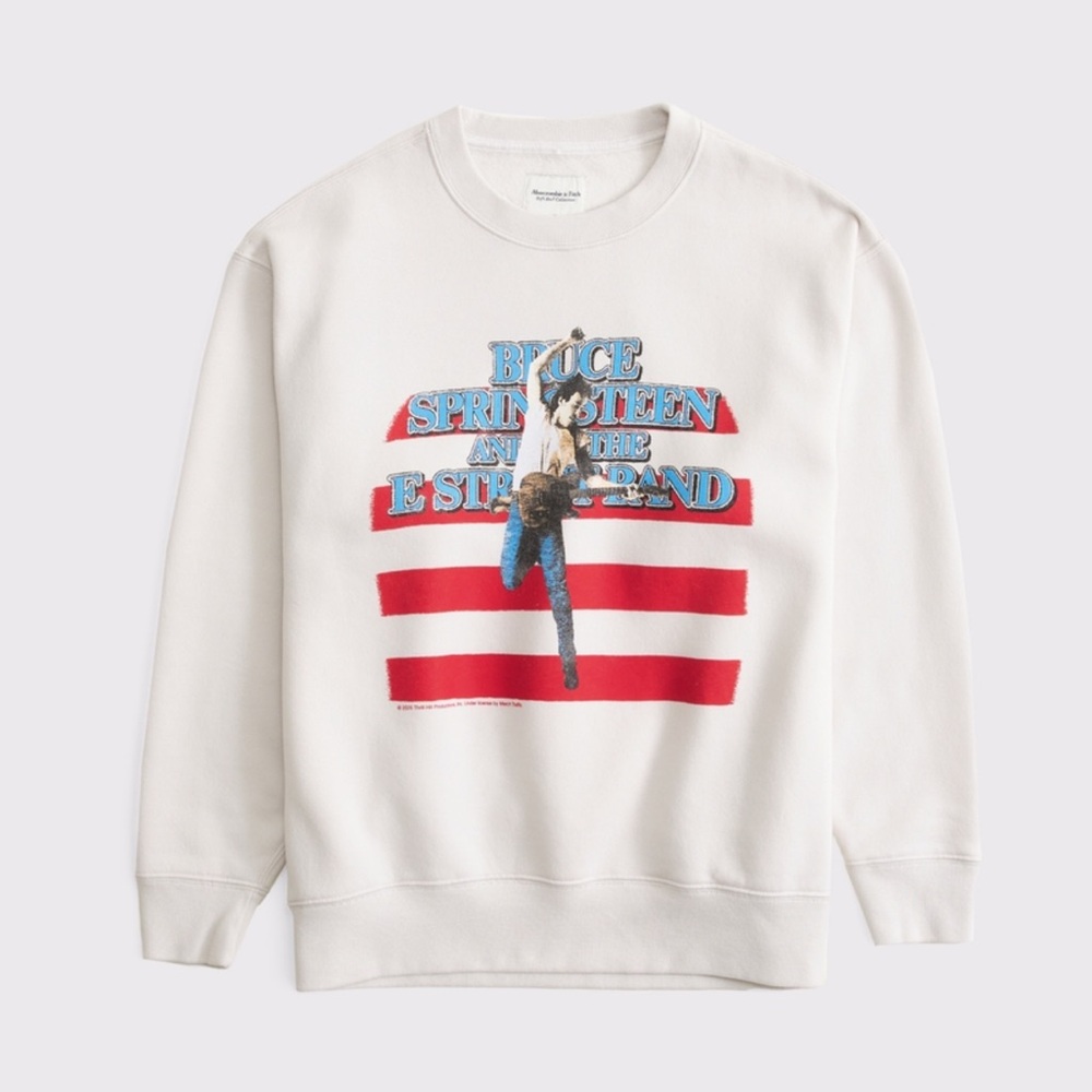 Abercrombie - Bruce Springsteen Oversized Sweatshirt